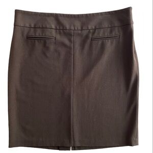 TOMMY HILFIGER Brown Midi Skirt Vintage Made in Canada. Sam’s solid skirt. Sz 14